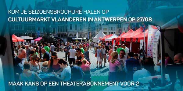 Kom nu zondag 27 augustus langs op de Cultuurmarkt van Vlaanderen in Antwerpen