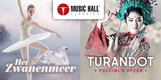 Music Hall opent seizoen met klassieke meesterwerken 'Het Zwanenmeer' en 'Turandot'