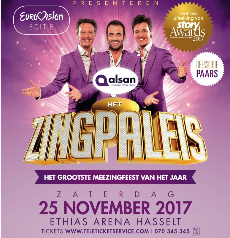 Romeo's strikken internationale Songfestival-klepper voor hun Zingpaleis