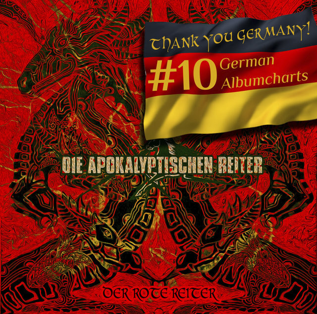 Die Apokalytischen Reiter - "Der Rote Reiter" hits the charts!