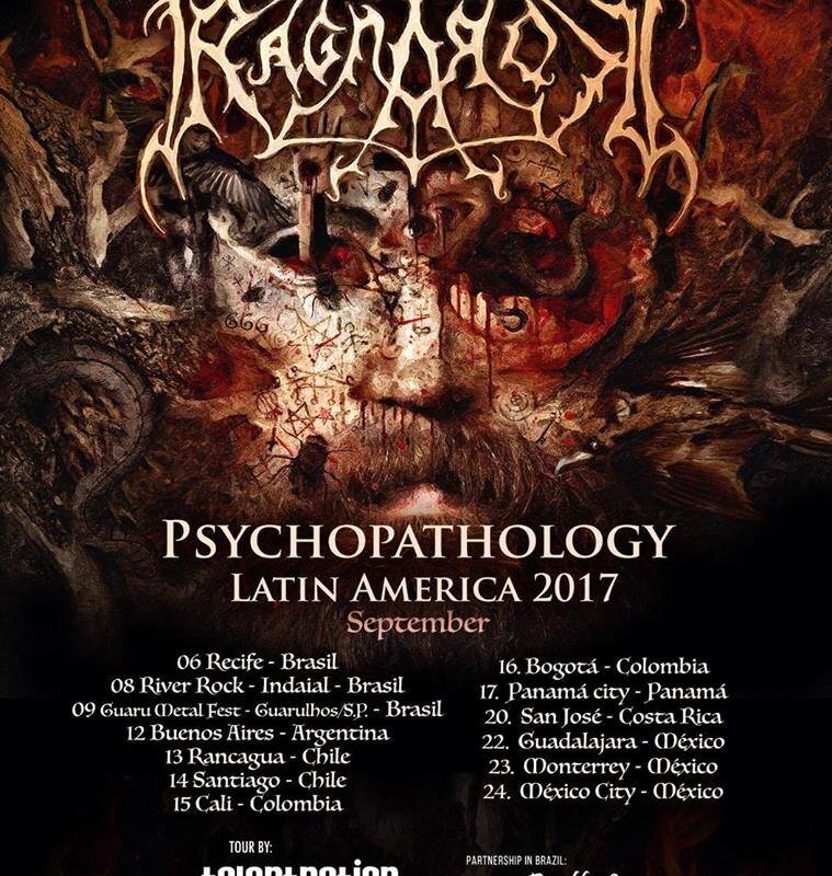 Ragnarok announce new bassist and Latin American tour dates