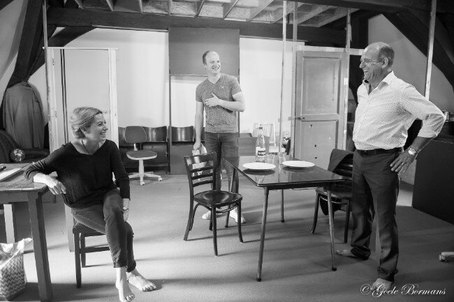 Nathalie Wijnants, Hans Ligtvoet en Nick Delafontaine gaan op 22 september in première met Skylight