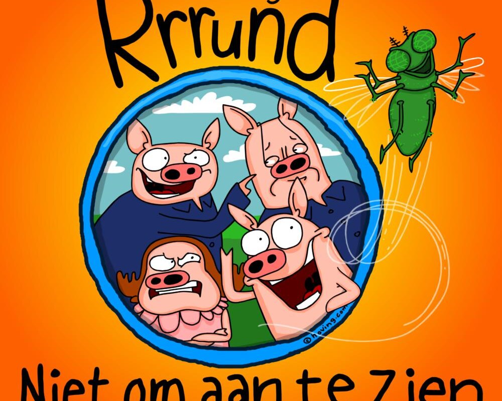 Suburban Records tekent tekenfilmfiguur Varkentje Rund!