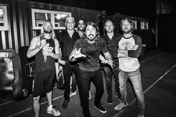 Foo Fighters spelen op 11 juni 2018 in het Sportpaleis