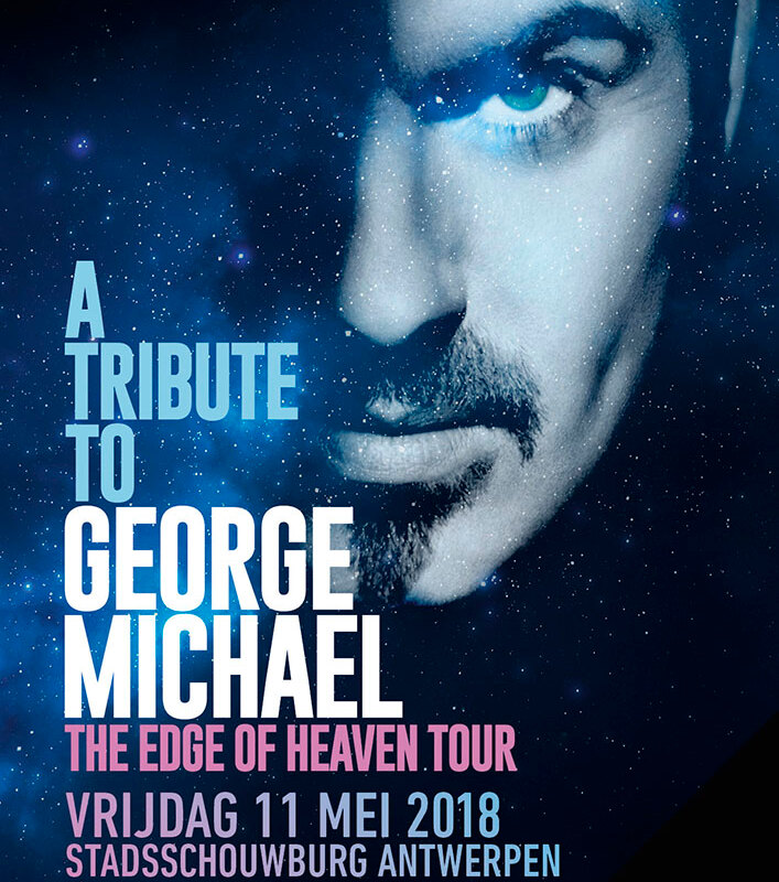 The ‘Edge Of Heaven’-tour laat de muziek van ‘George Michael’ herleven op 11 mei 2018 in de Antwerpse Stadsschouwburg.