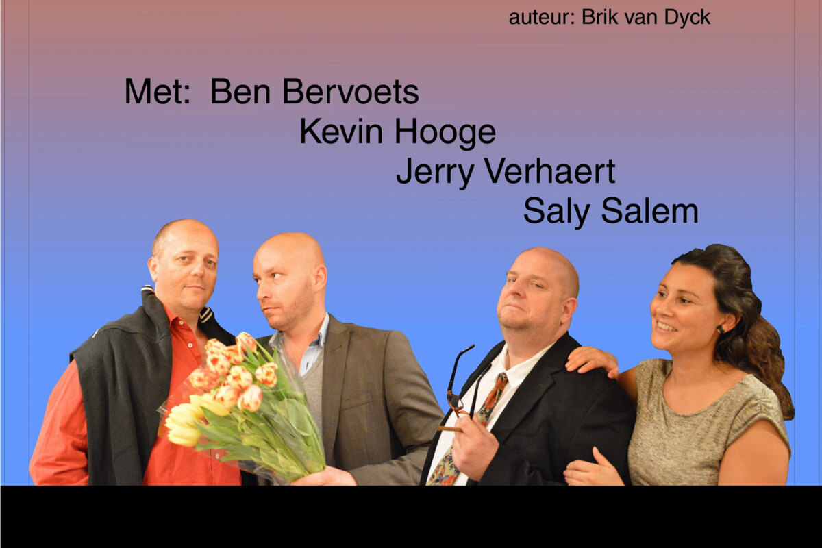 Ben en Jerry van Take Twee Producties strikken Kevin Hooge voor de creatie van "Ja chef, Nee chef" van Brik van Dyc