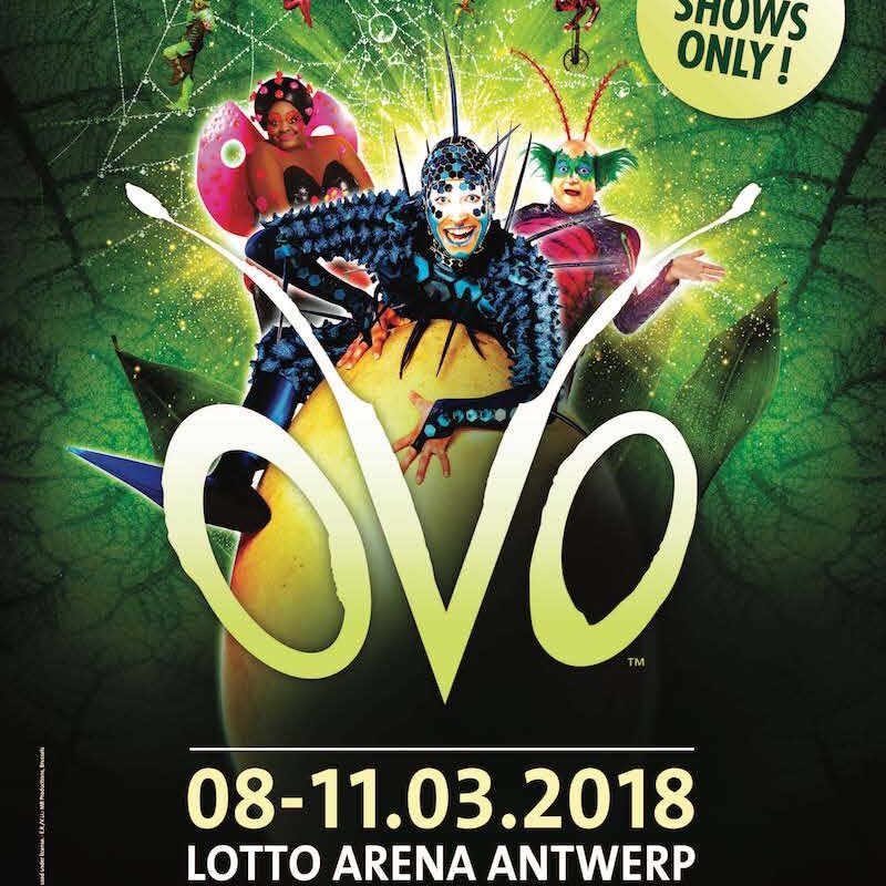 OVO komt naar Antwerpen van 8 tot 11 maart 2018