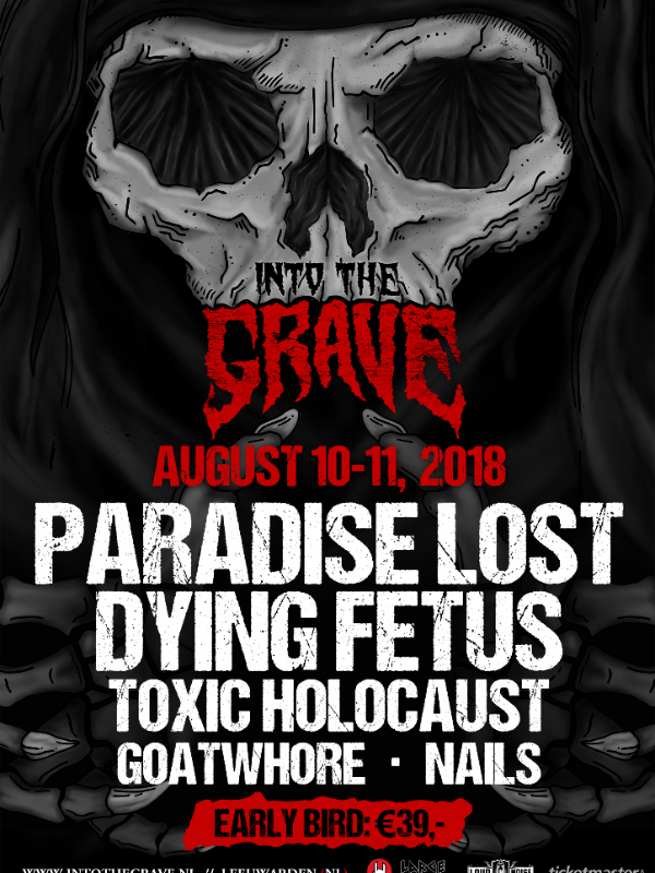 Eerste namen Into The Grave 2018 bekend