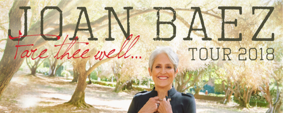 Joan Baez geeft afscheidsconcert in BOZAR op 21 mei