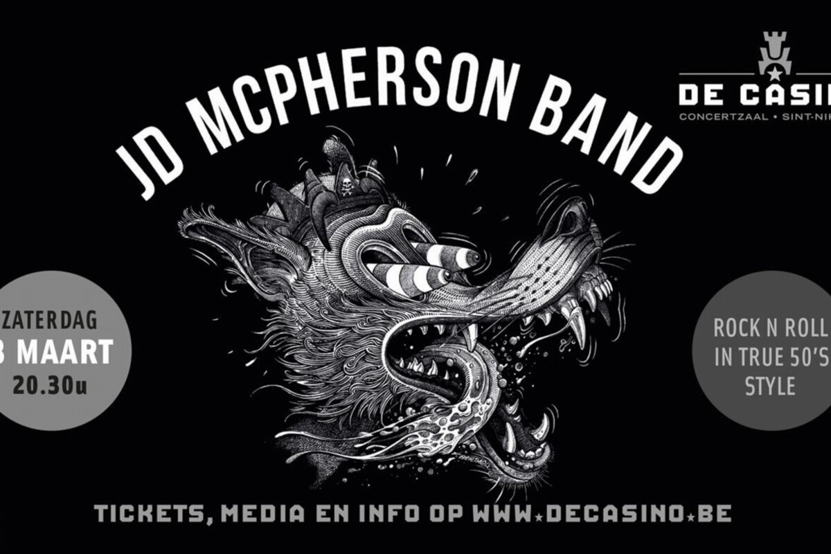 JD McPherson komt naar De Casino