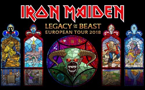 Iron Maiden op zondag 1 juli naar GelreDome Arnhem