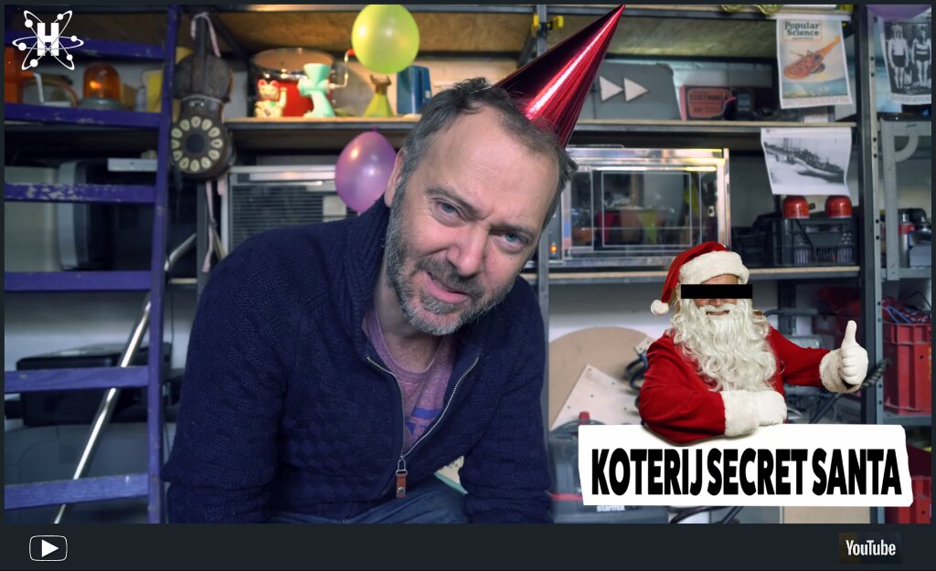 Henk Rijckaert lanceert 'Koterij Secret Santa'