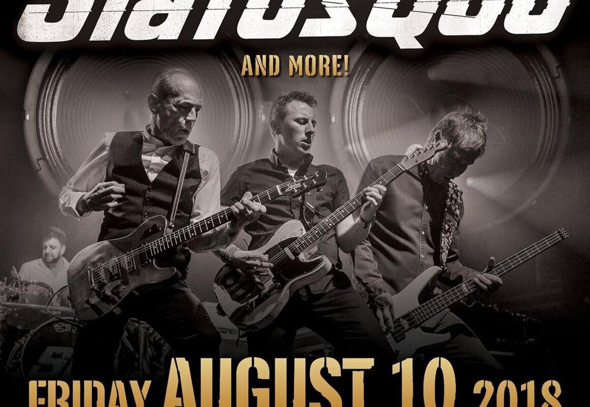 Status Quo is first headliner Alcatraz Hard Rock & Metal Festival