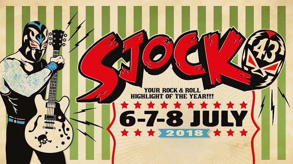 Sjock festival kondigt nieuwe namen voor 43e editie in 2018 o.a. Turbonegro, The Darts en The Fuzillis