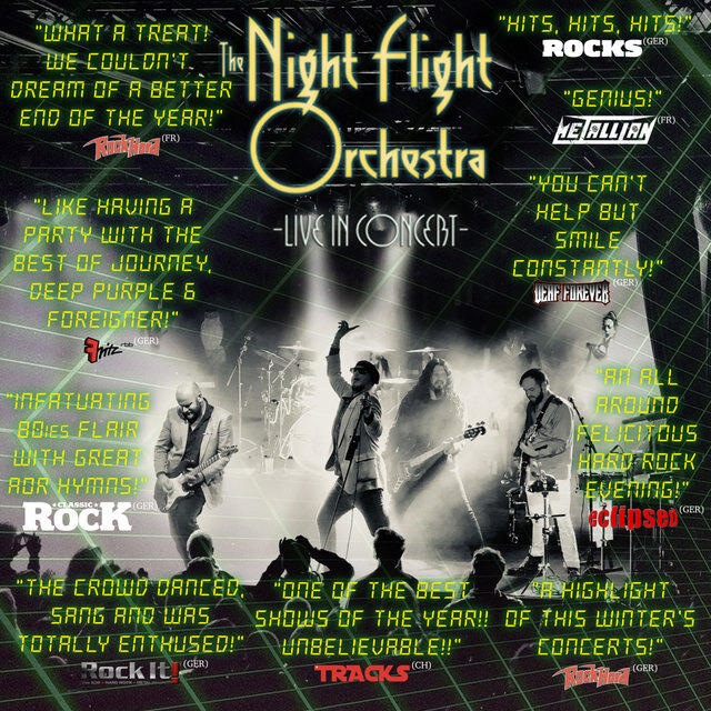 The Night Flight Orchestra end first tour leaving people speechless
