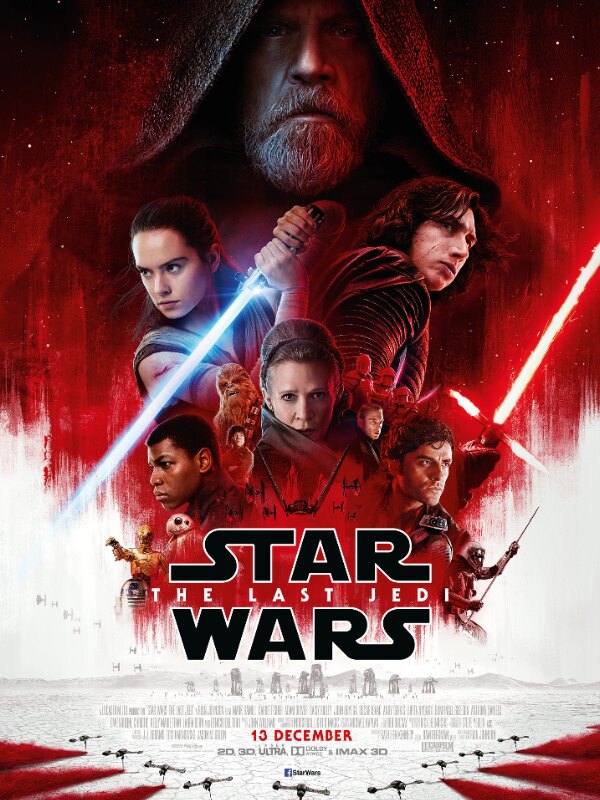 Star Wars: The Last Jedi haalde reeds 500.000 Belgen naar de bioscoop! 