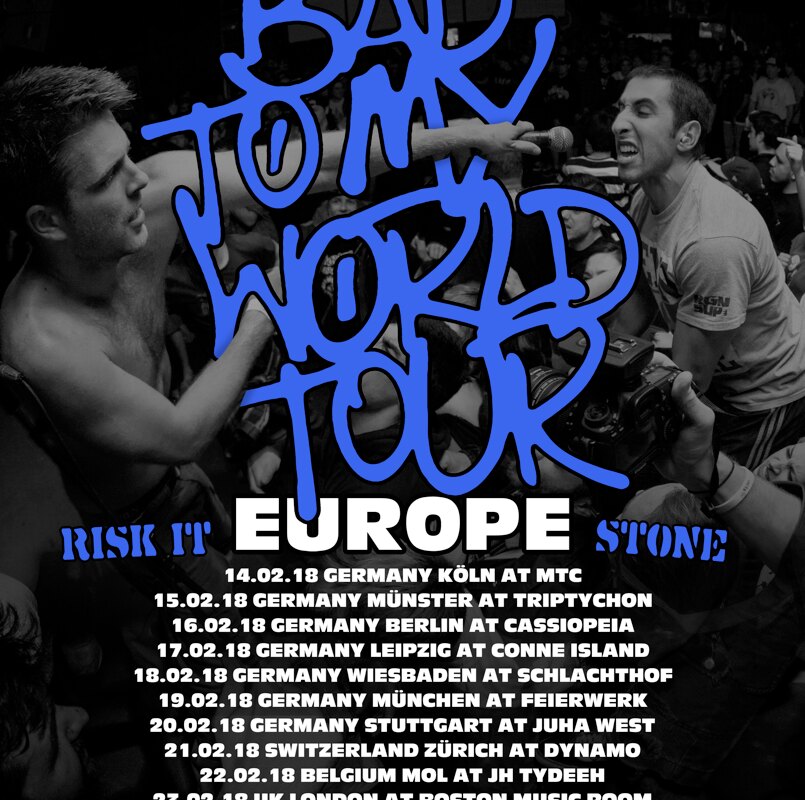 Pure Noise Records' new hardcore signing Stone To Tour Europe with backtrack