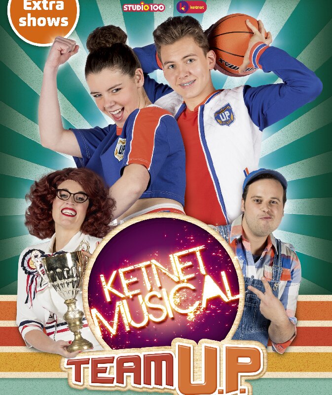 Opnieuw extra shows voor nieuwe  Ketnet Musical – Team U.P.!