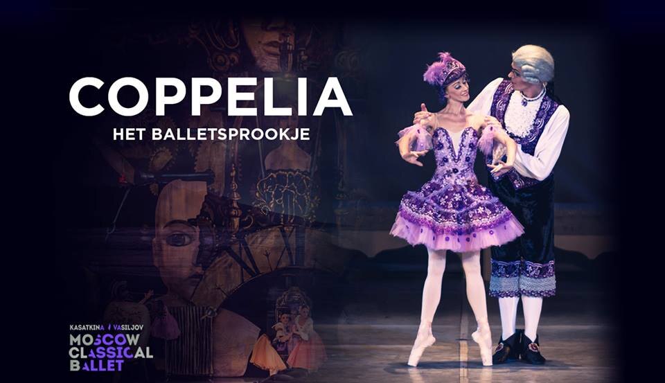 Moscow Classical Ballet voor het eerst in België met betoverend balletsprookje 'Coppelia'!