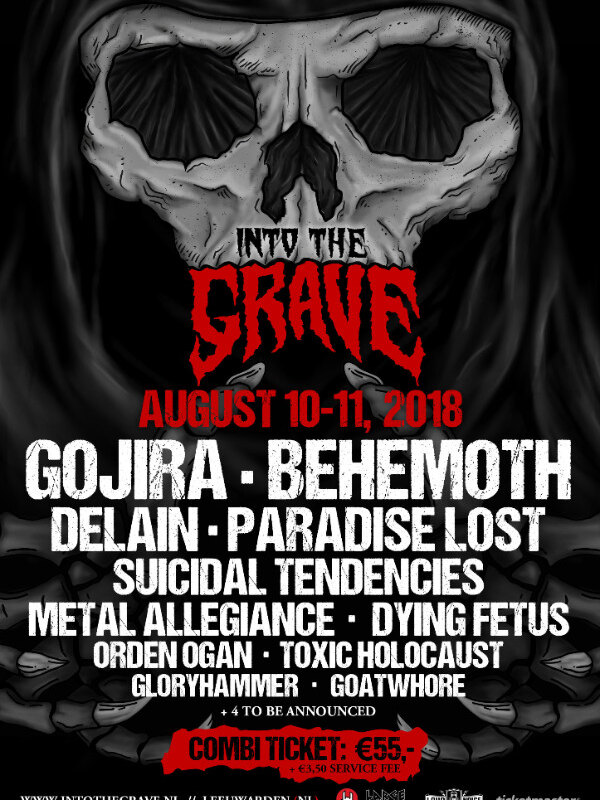 Gojira, Behemoth en meer naar Into The Grave 2018