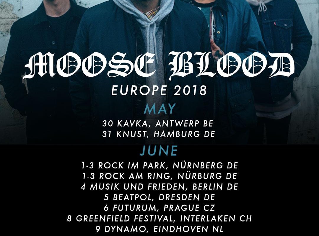 Moose Blood premiere new single "It's Too Much"