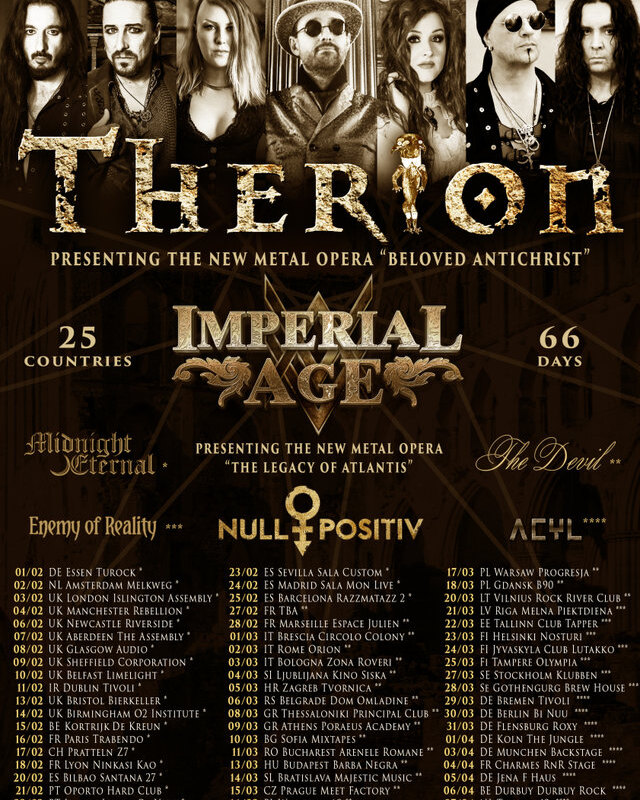 Therion speak about the intense writing process & motivation behind the opera