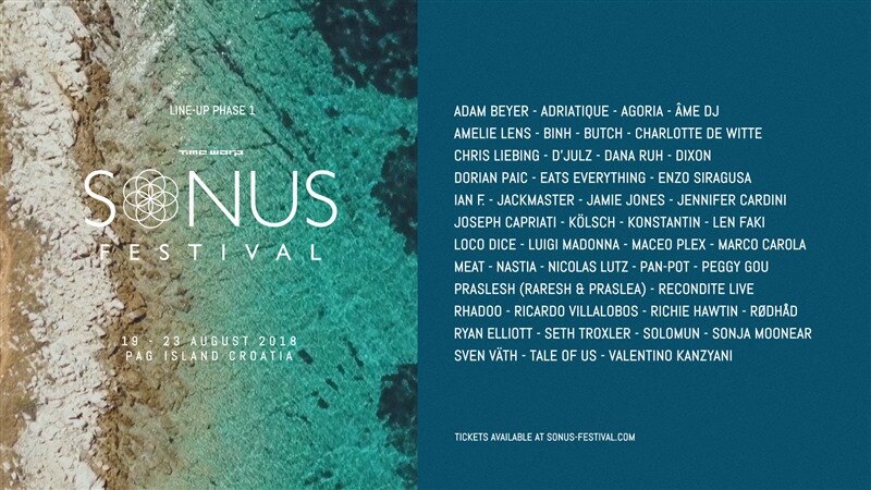 Sonus Festival presenteert eerste 45 namen met o.m. Sven Väth, Richie Hawtin, Ricardo Villalobos