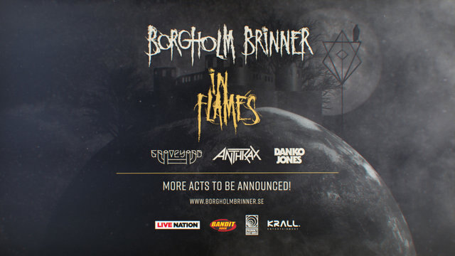 In Flames Announce Partial Lineup For Their 2-Day Festival 'Borgholm Brinner'