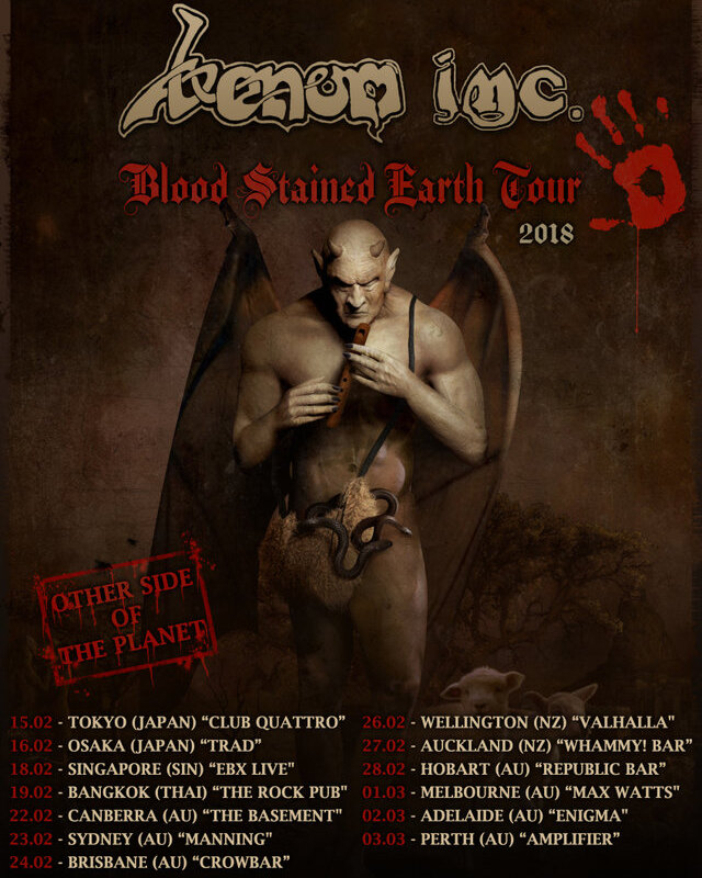Venom Inc 'War' lyric video + tour kicks off next week!