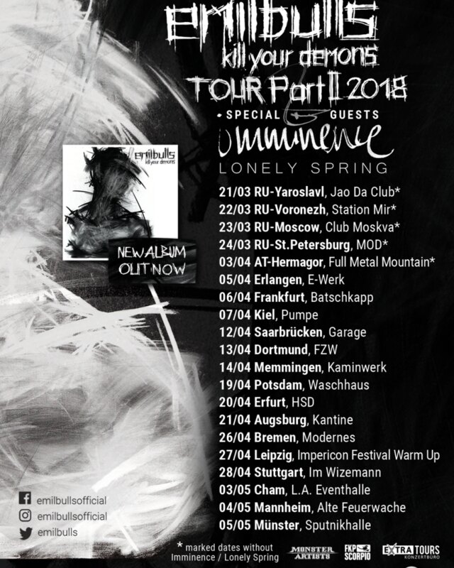 Imminence  to support EMIL BULLS in April & May 2018!