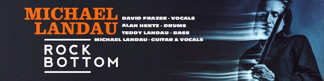 Michael Landau Releases New Song From His Upcoming Record 'Rock Bottom'