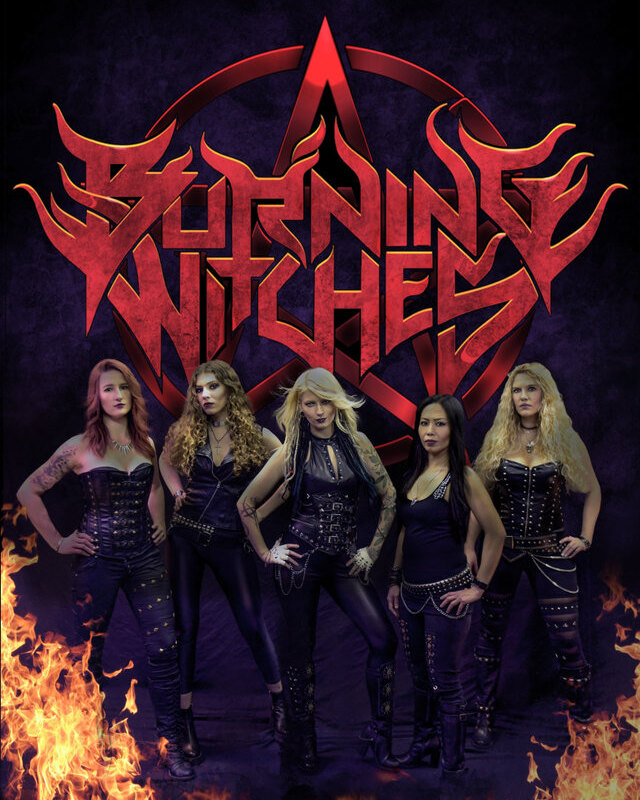   Burning Witches welcome to  Nuclear Blast!