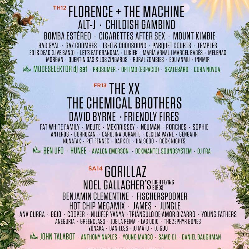 Bilbao BBK Live completes 2018 lineup with Florence + The Machine, Childish Gambino, Mount Kimbie, Friendly Fires and more