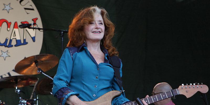 Bonnie Raitt komt naar het OLT Rivierenhof
