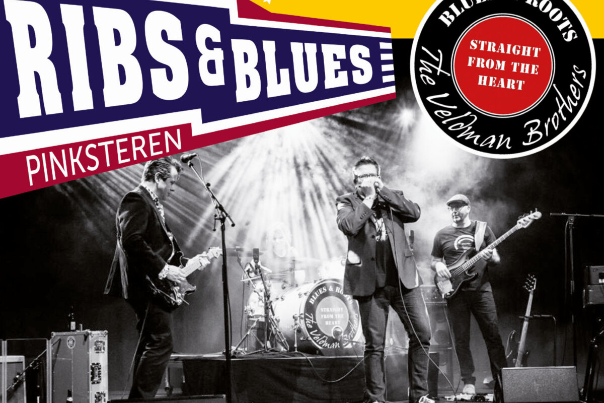 The Veldman Brothers op PREparty Ribs & Blues bij Tivoli in Raalte