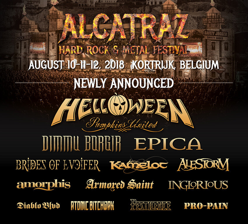 13 bands toegevoegd aan affiche Alcatraz Hard Rock & Metal Festival