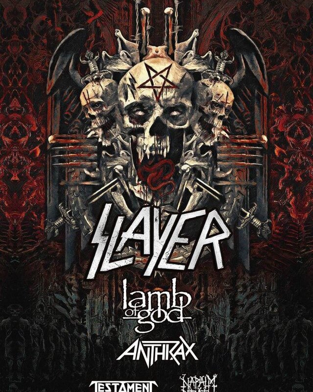 Slayer - 2nd North American leg announced!