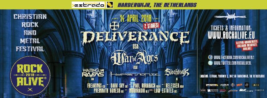 Derde Editie van Rock Alive met veel exclusieve shows 