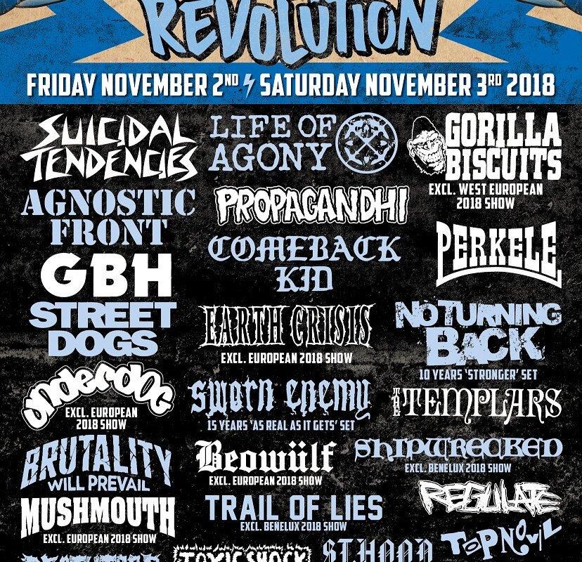 The sound of revolution 2018 , 2 days and new names