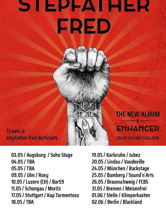 Stepfather Fred new album "Enhancer" out on april 27; first details revealed