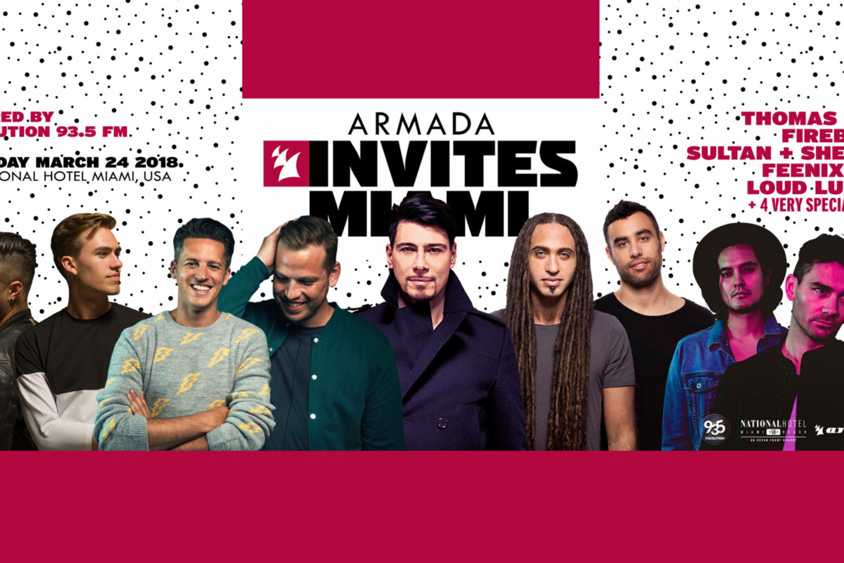 Star-studded line-up for ‘Armada Invites’ Miami Special