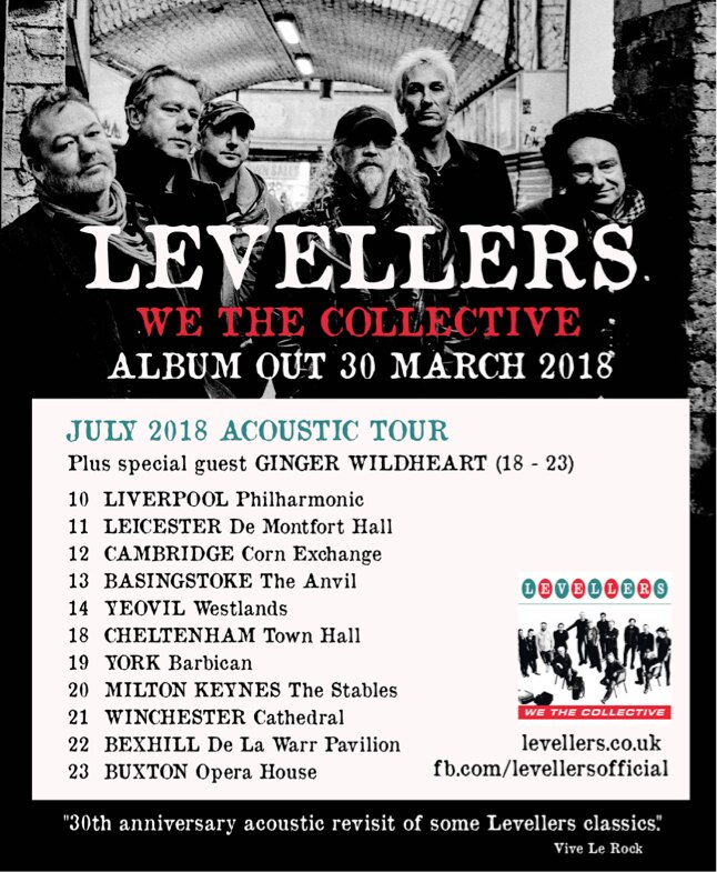 Levellers announce new album release date and rescheduled tour