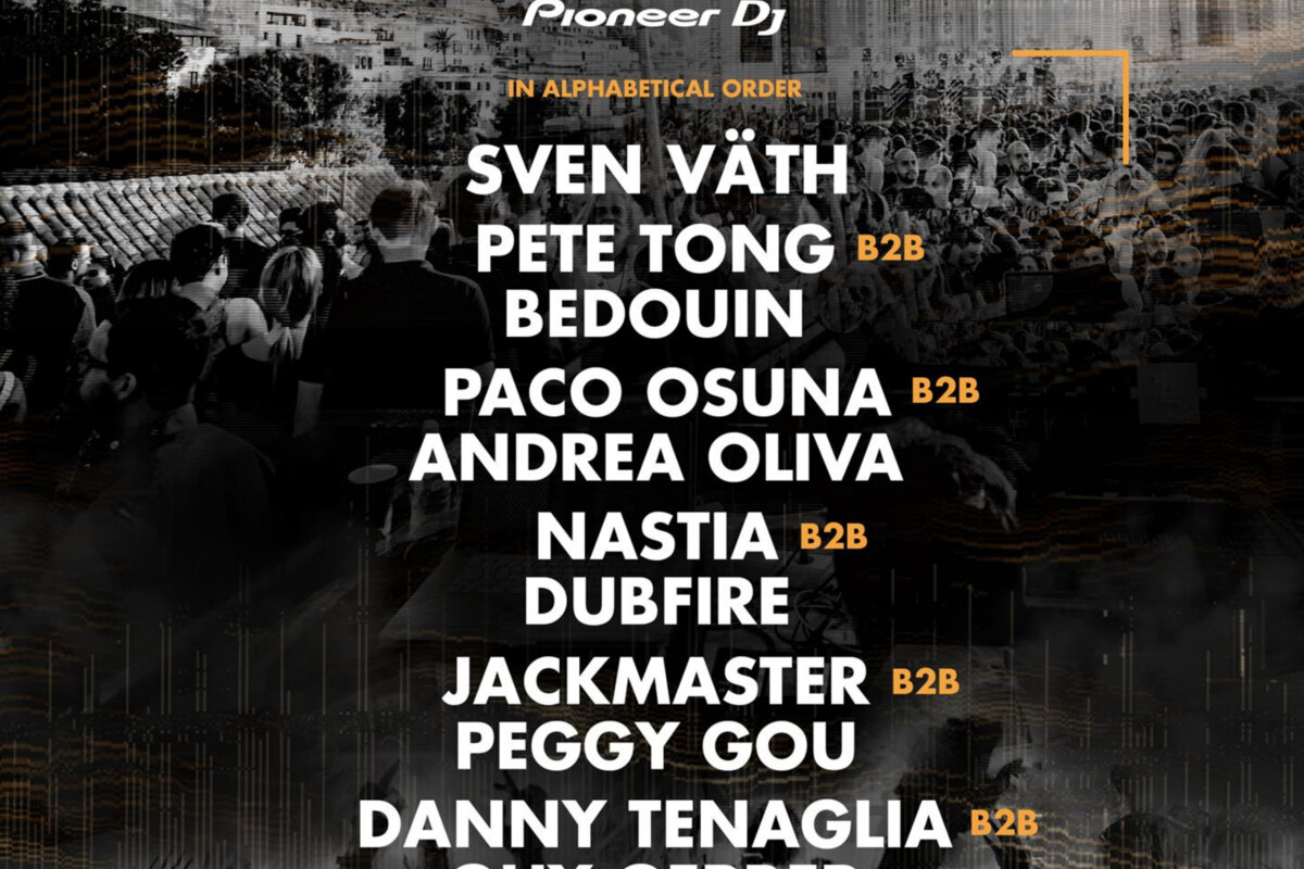 IMS Ibiza in association with Pioneer DJ  announce IMS Dalt Vila back-to-back performances 
