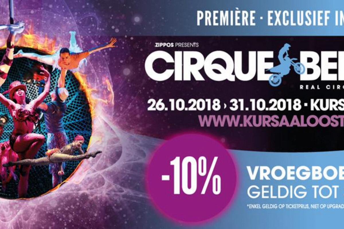 Kursaal Oostende brengt Belgische première van een knettergek Internationaal Theatercircus