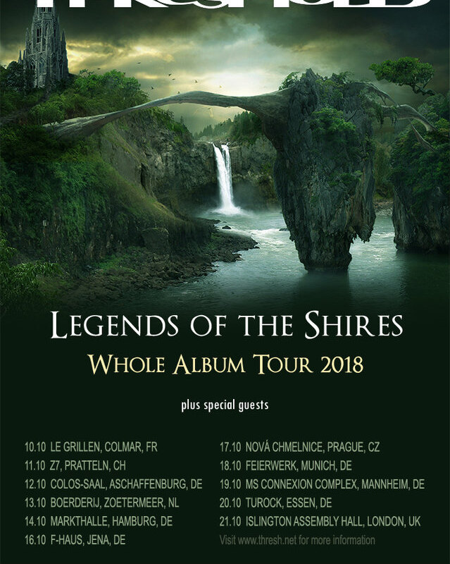 Threshold announce European tour 2018!