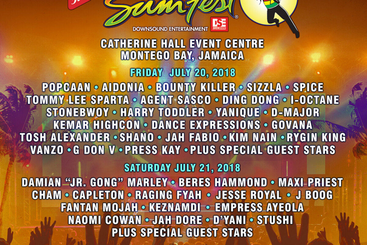 Red Stripe Presents Reggae Sumfest | Jamaica's Largest Music Fest Announces Lineup