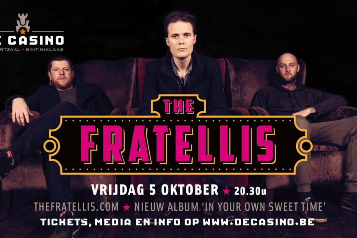 The Fratellis komt naar de Casino