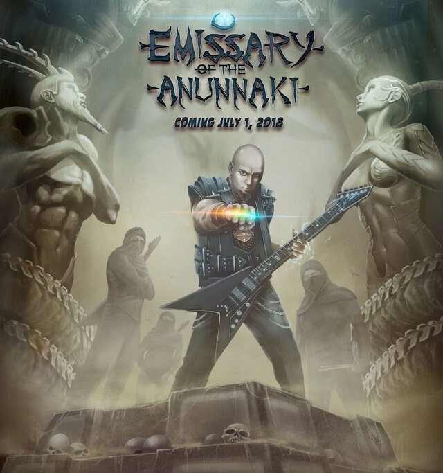 Melechesh  Ashmedi to star in epic comic book "Emissary Of The Anunnaki"