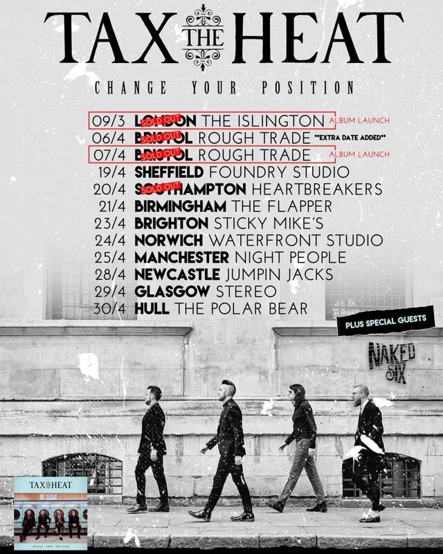 Tax The Heat 'Cut Your Chains' live at YouTube official video released!