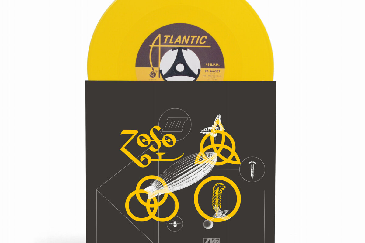 Led Zeppelin pakt op Record Store Day uit  met niet eerder gereleaste versies van “Rock And Roll” en “Friends" op 7-inch 